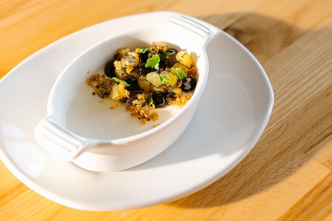 food2023Hi-kapa-hale-001 Roasted Pineapple Panna Cotta by Kapa Hale (2023 Honolulu)