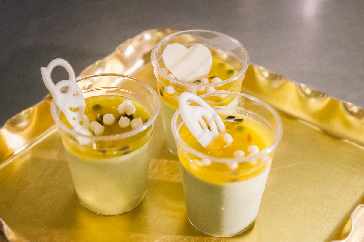 food2025Hi-cake-works-02 Matcha Panna Cotta with Lilikoi Gel by Cake Works (2025 Honolulu)