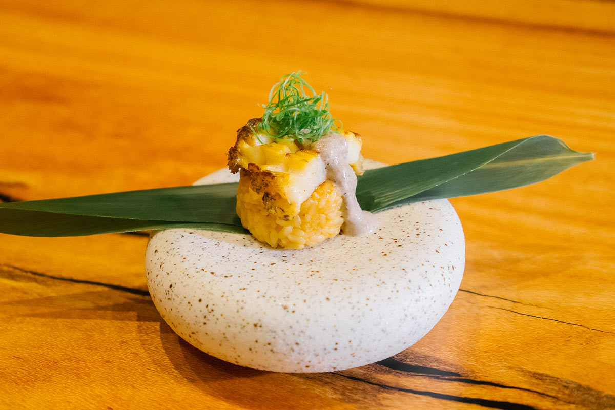 food2025Hi-restaurant-suntory-02 Grilled Abalone Uni Rice with Duxelles Sauce by Restaurant Suntory (2025 Honolulu)